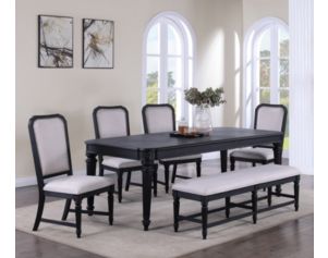 Crown Mark Kingsbury 6-Piece Dining Set