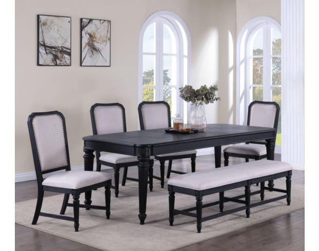 Crown Mark Kingsbury 6-Piece Dining Set large image number 2