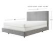 Crown Mark Nirvana Queen Bed small image number 4