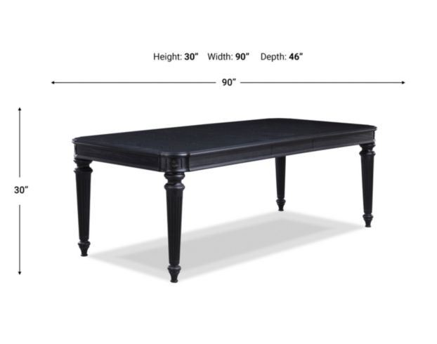 Crown Mark Inc Kingsbury Dining Table large image number 4