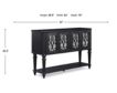 Crown Mark Inc Kingsbury Sideboard small image number 4