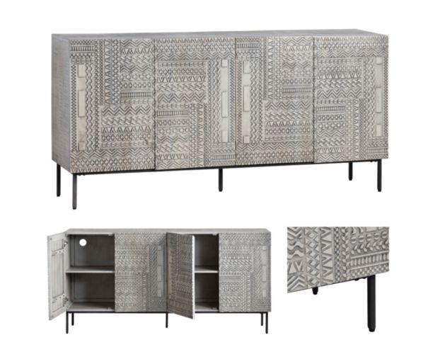 Crestview Collection Tulum 4-Door Sideboard large image number 5