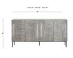 Crestview Collection Tulum 4-Door Sideboard small image number 6