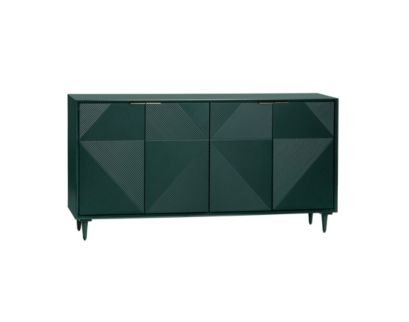 Crestview Collection Evergreen 4-Door Sideboard