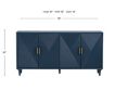 Crestview Collection Arvada 4-Door Sideboard small image number 9