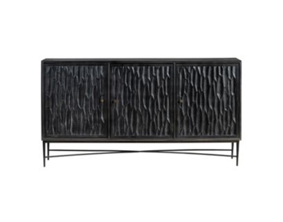 Crestview Collection Richmond Black 3-Door Sideboard