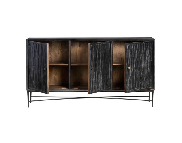 Crestview Collection Richmond Black 3-Door Sideboard large image number 3