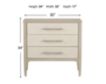 Crestview Collection Sterling 3-Drawer Nightstand small image number 5