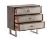 Crestview Collection Theodore Cowhide 3-Drawer Nightstand small image number 4