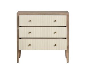 Crestview Collection Montclair 3-Drawer Nightstand