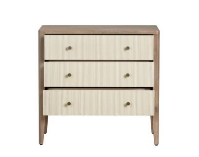 Crestview Collection Montclair 3-Drawer Nightstand