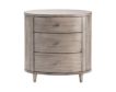 Crestview Collection Hawthorne Estate Gray Wash Oval Nightstand small image number 1