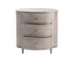 Crestview Collection Hawthorne Estate Gray Wash Oval Nightstand small image number 2