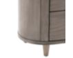 Crestview Collection Hawthorne Estate Gray Wash Oval Nightstand small image number 4