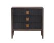 Crestview Collection Worthington Black 3-Drawer Nightstand small image number 1