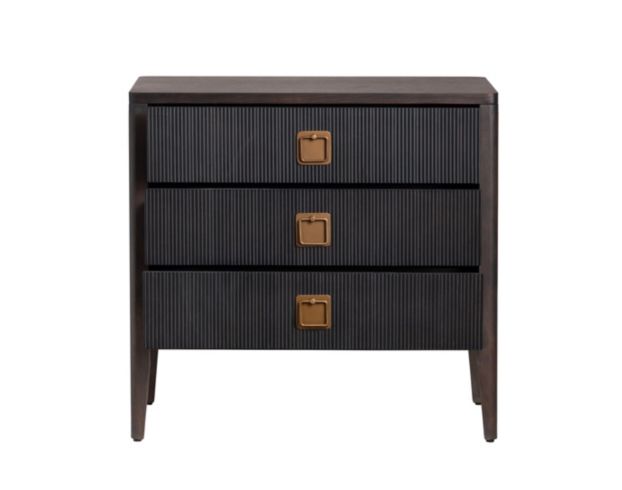 Crestview Collection Worthington Black 3-Drawer Nightstand large image number 2