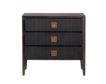 Crestview Collection Worthington Black 3-Drawer Nightstand small image number 2