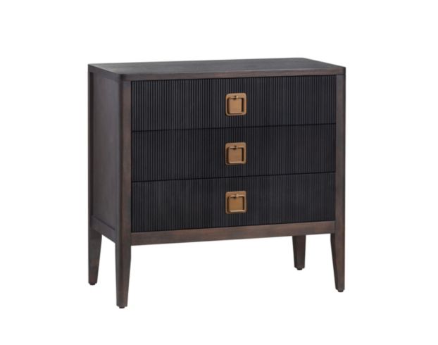 Crestview Collection Worthington Black 3-Drawer Nightstand large image number 3