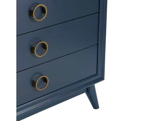 Crestview Collection Pomeroy Indigo 3-Drawer Nightstand large image number 5