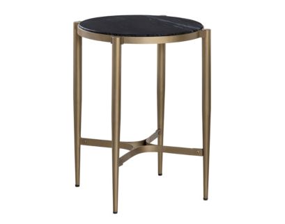 Crestview Collection Xander Black End Table