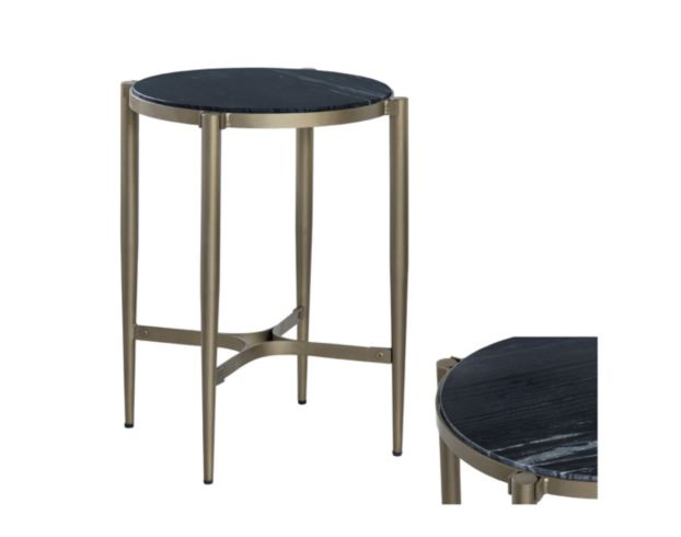 Crestview Collection Xander Black End Table large image number 3