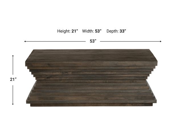 Crestview Collection Highland Park Rectangular Coffee Table large image number 7