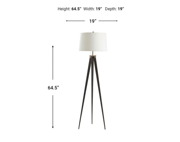 Crestview Collection Lennon Floor Lamp large image number 5