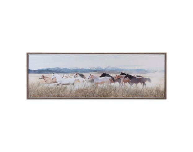 Crestview Collection Stampede 20 X 59 Wall Art large image number 1