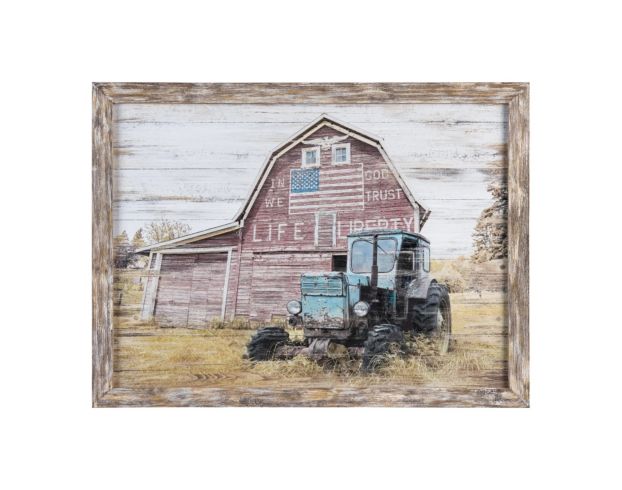 Crestview Collection Tractor 2 30 X 40 Wall Art large image number 1