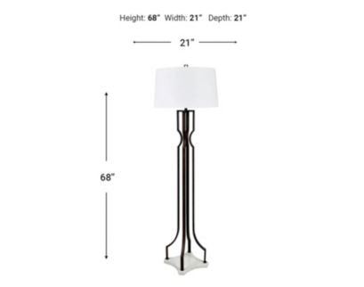 Crestview Collection Lancaster Floor Lamp