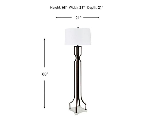 Crestview Collection Lancaster Floor Lamp large image number 2