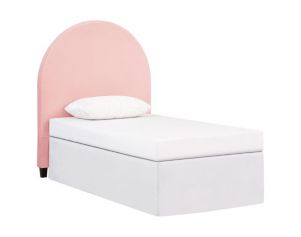 Coaster Co. Of America June Pink Velvet Upholstered Twin Headboard