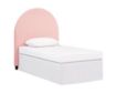 Coaster Co. Of America June Pink Velvet Upholstered Twin Headboard small image number 2