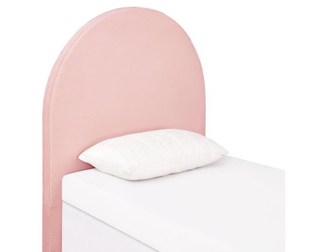 Coaster Co. Of America June Pink Velvet Upholstered Twin Headboard large image number 4