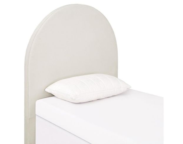 Coaster Co. Of America June White Velvet Upholstered Twin Headboard large image number 4