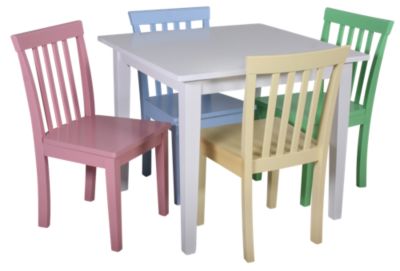 kids dining table and chairs