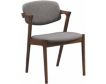 Coaster Malone Dining Chair in Walnut/Gray small image number 1