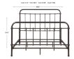 Coaster Livingston King Metal Bed small image number 6