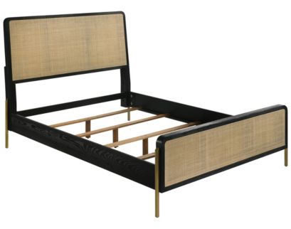 Coaster Arini Black Queen Bed