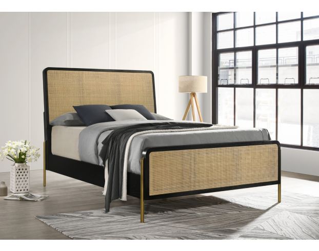 Coaster Arini Black King Bed large image number 3