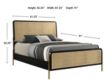 Coaster Arini Black King Bed small image number 5