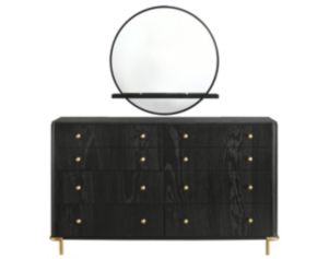 Coaster Arini Black Dresser with Mirror