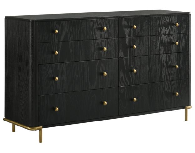 Coaster Arini Black Dresser with Mirror large image number 3