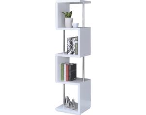 Coaster Baxter 4-Shelf White Bookcase