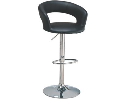 Coaster Everyday Black Adjustable Barstool