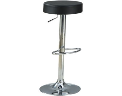 Coaster Everyday Black Adjustable Barstool