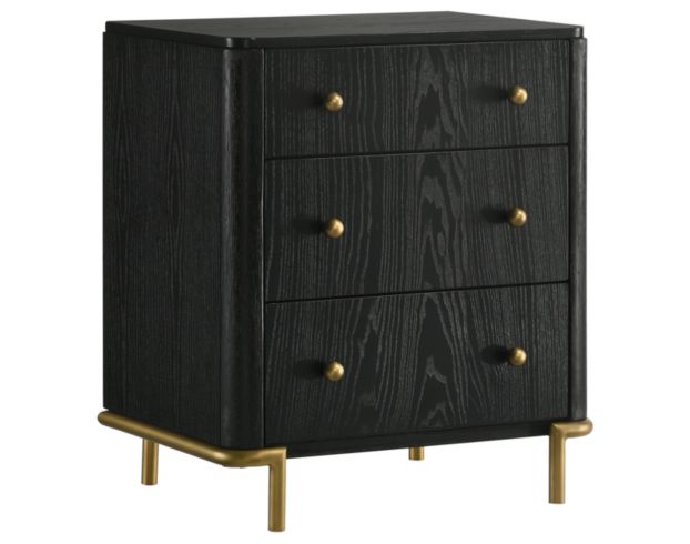 Coaster Arini Black Nightstand large image number 2