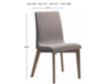 Coaster Alfredo Gray Dining Chair small image number 3