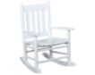 Coaster White Rocking Chair small image number 1