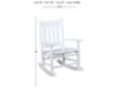 Coaster White Rocking Chair small image number 3